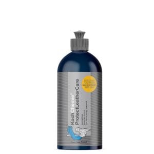 Emulsão premium para quem pretende preservar a beleza e a integridade de peças de couro, quer seja em automóveis, móveis ou acessórios. Com uma fórmula avançada que não só limpa profundamente, mas também revitaliza e protege, o produto proporciona uma experiência de cuidado completa. Realça as cores naturais do couro de forma elegante e intensifica o seu aroma característico, deixando um toque suave e macio após cada aplicação. Para além de restaurar a aparência original do couro, o Protect Leather Care 500ml cria uma camada protetora duradoura que repele sujidade e humidade, prolongando assim a vida útil das peças. Fácil de aplicar e altamente eficaz, este produto é a escolha ideal para quem valoriza qualidade, durabilidade e uma manutenção simples, garantindo que as suas peças de couro conservem a sua beleza e resistência ao longo do tempo.